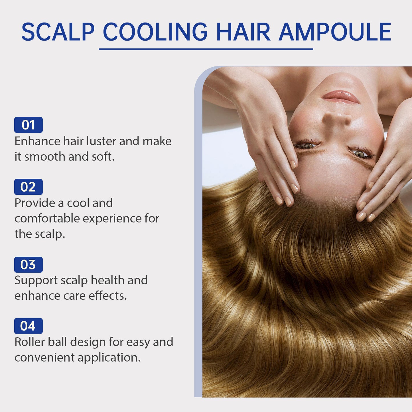 Hair Care Product For Strengthening And Nourishing Hair Hair-growing Liquid With A Roll-on Applicator