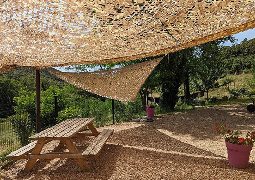 New Summer Solid-Colored Sunshade Net