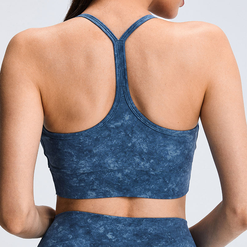 Yoga Suit Women's Sports Bra Printed High Waist