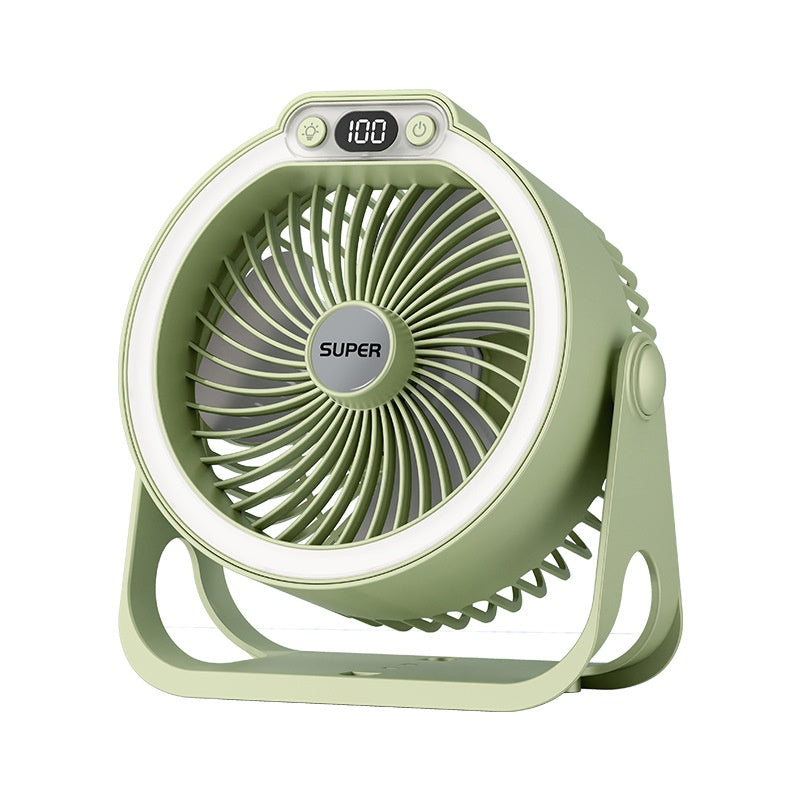 Small Desktop Handheld Semiconductor Ice-cooling Fan