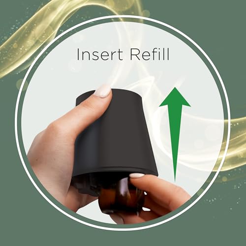 Air Wick Essential Mist Refill, 2 ct, Lush Honeysuckle & Raspberry, Essential Oils Diffuser, Air Freshener