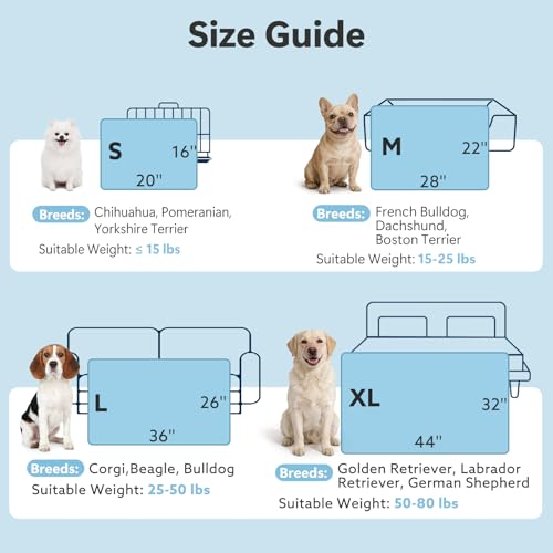 GASUR Cooling Mat for Dogs, Q-Max>0.5 Instant Temp Drop Dog Cooling Mats for Medium Dogs&Cats, Cooling Pad for Dog - Indoo...