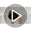 KIMMOO Portable Clip on Fan, 100-Speed Rechargeable USB Fan with LED Display, 360° Rotation & Strong Airflow Desk Fan, Up ...