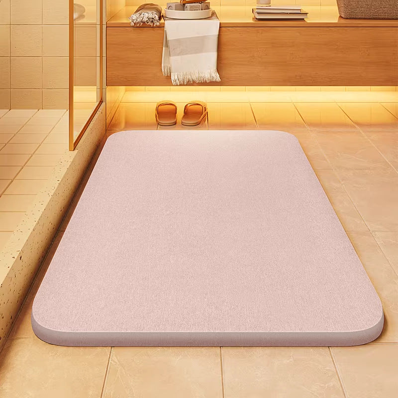 Non-slip Thickened Bath Mat For The Bathroom Door