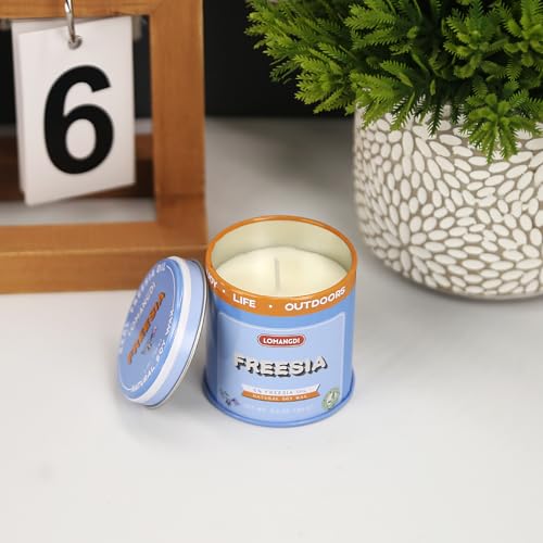 Scented Candles Gifts Set - 9 Pack 3OZ Jar Candles with 9 Varied Scents for Home, Relaxation, Gifts, Includes Citronella
