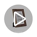 kennethan 11x14 Picture Frame Rotten Brown 2 Pcs Wooden Frame can Display 8x10 Picture with Mat or 11x14 Without Mat on th...