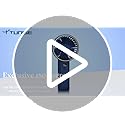 TUNISE Portable Handheld Fan, Portable Fan Rechargeable, 4000mAh, 180° Adjustable, 6 Speed Wind, Display Electricity in Re...