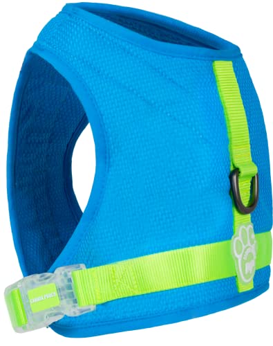 Canada Pooch Dog Cooling Harness - Evaporative Cooling Harness Vest for Dogs with Breathable Mesh Material & Reflective Li...