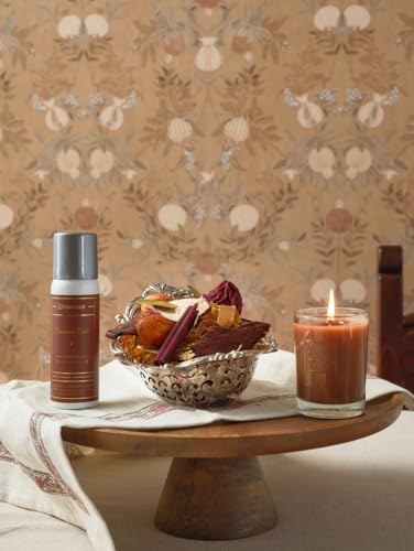 Aromatique Cinnamon Cider Gift Set Trio – Decorative Fragrance 2 oz, Room Spray 2 oz & Votive Candle 2.7 oz – Cinnamon, Ap...