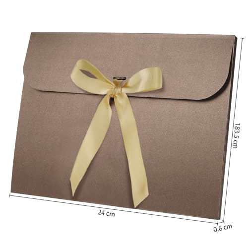 10PCS Gift Envelopes for Scarves, Birthday Cards - Paper Wrapping Bags Bulk Party Favor Cardboard Present Envelopes With R...