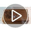 EIFLR Same-Day Shipping, Custom Wooden Jewelry Box Personalized Jewelry Organizer Travel Case With Name and Birth Flower f...