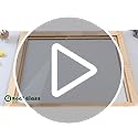 Golden State Art, 16x20 Picture Frame - Displays 11x14 Photo with Mat or 16x20 Without Mat, Wide Moulding Solid Wood Frame...
