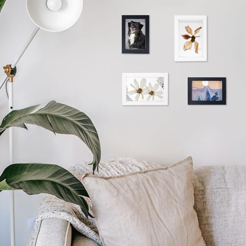 YOUKE OLA Set of 50 Picture Frame Bulk Photo Frames Wall Mounting Simple Photo Frames Multi Picture Frames for Wall or Tab...