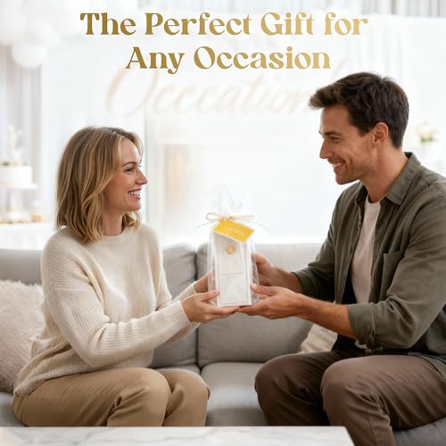 Aroma Loft White Reed Diffusers Sticks in Oil Set with Cashmere Vanilla Scent | Long-Lasting Reed Diffusers for Home, Offi...