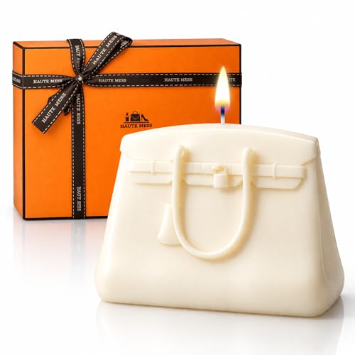 Handbag Candle with GiftBox - Air Wax - Designer-Inspired Luxury Gifts for Women - Elegant Home Decor Gift for Women - Mot...