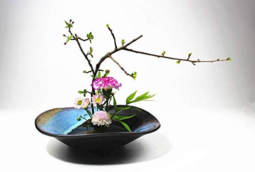 JapanBargain 3149, Japanese Ikebana Kenzan Flower Frog for Flower Arrangements Brass Floral Arranging Pin Needle Holder Ma...