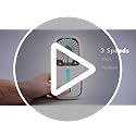 Arctic Air Pocket Small Portable Fan, Powerful, Personal Air Cooler with 3 Adjustable Speeds, 12-Hour Battery Life, Hand F...
