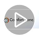 Comfort Zone Portable Clip on Fan with Fully Adjustable Tilt, Electric, 6 inch, Quiet, Indoor, 2 Speed, Mini Desk Fan, Tab...