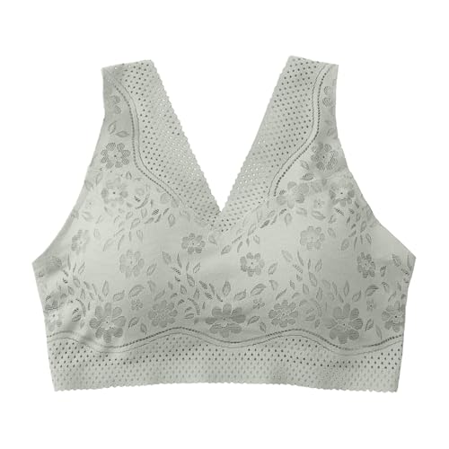 Hat meo Women's Orthopedic Anti-Sagging Bra,Hat meo Posture Correcting Bra,Breathable Push up Bra for Senior Women