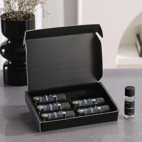 Hotel Collection Fragrance Oil Set 20 mL / 0.68 fl oz – Luxury Aromatherapy Essential Oils for Diffuser & Home Scenting, I...