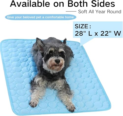 FVELPLT 2025 New Dog Cooling Mat, Pet Cooling Mats, Summer Cool Pads Pet Mat Outdoor for Dogs & Cats, Pet Bed Mats Machine...