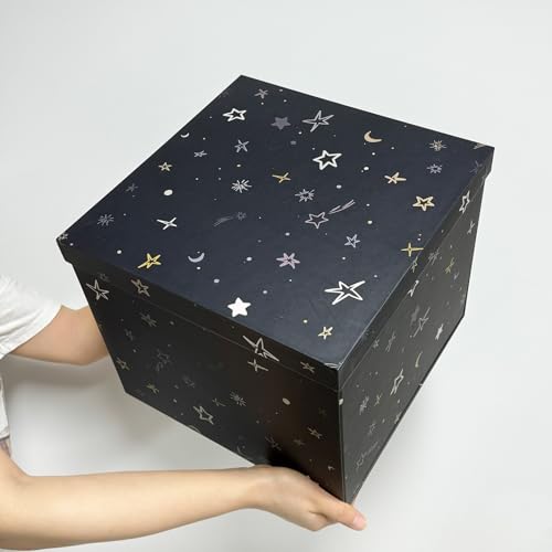 YINUOYOUJIA Large Gift Box 12x12x10Inches,Gift Boxes with Lids for Presents,Present Box,Birthday Box,Gift Packaging for Va...