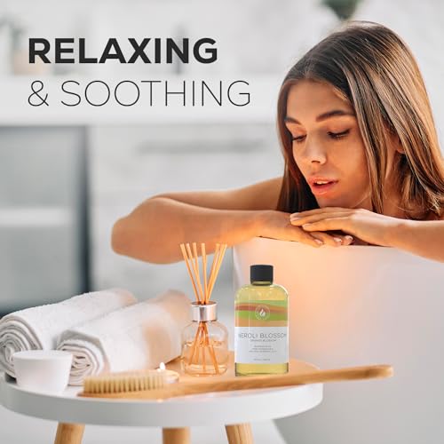 Aroma Country Neroli Blossom Diffuser Oil - Luxury Essential Oils for Diffuser Refill & Air Freshener Room Spray - Long-La...
