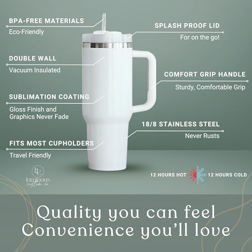 Personalized RN Registered Nurse 40oz Tumbler with Floral Stethoscope & Custom Name – Stainless Steel Insulated Travel Mug...
