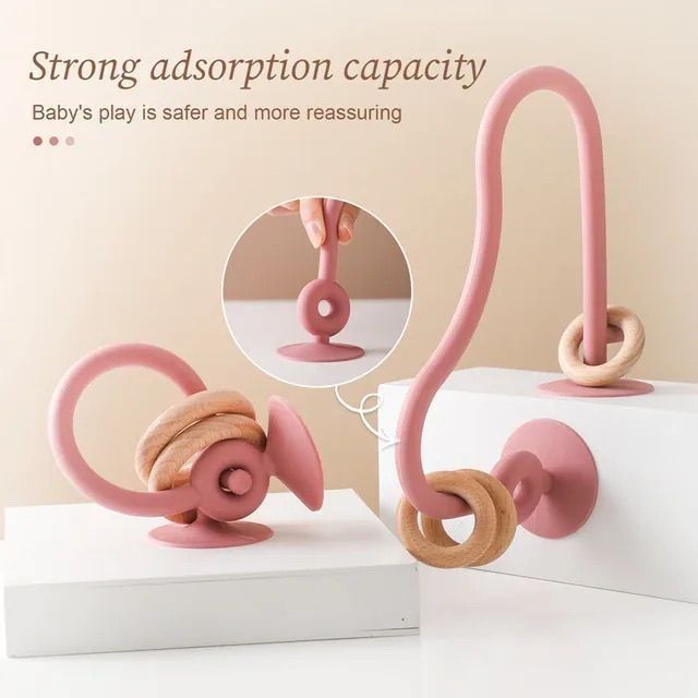 0-3 Years Old Baby Early Education Children Education Montessori Silicone Desktop Toys