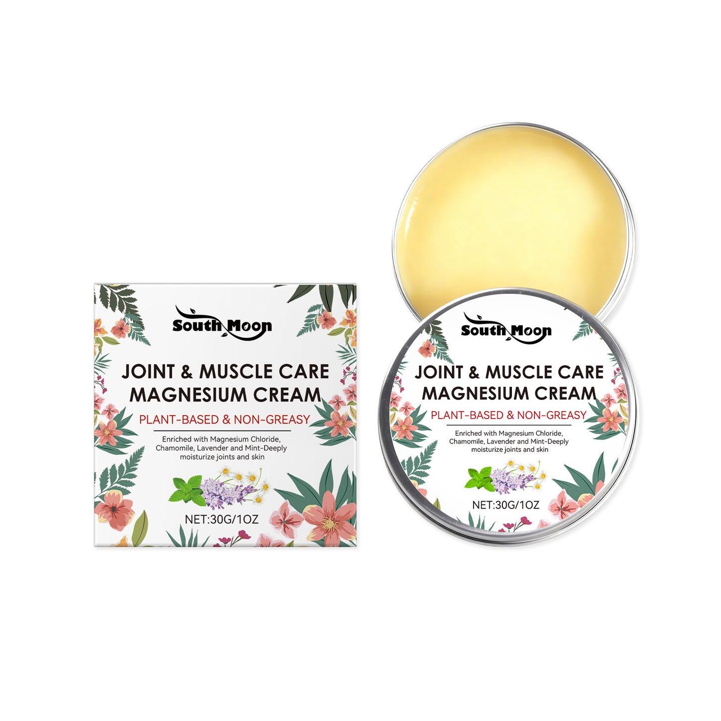 Magnesium Joint Care Cream For Soothing And Moisturizing Body Skin