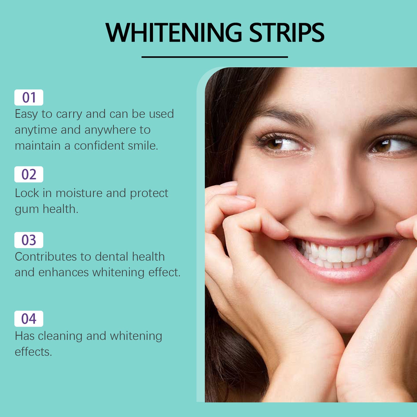 Dental Care Teeth Whitening Strips Clean Yellow Remove Tea And Coffee Stains And Brighten Your Teeth