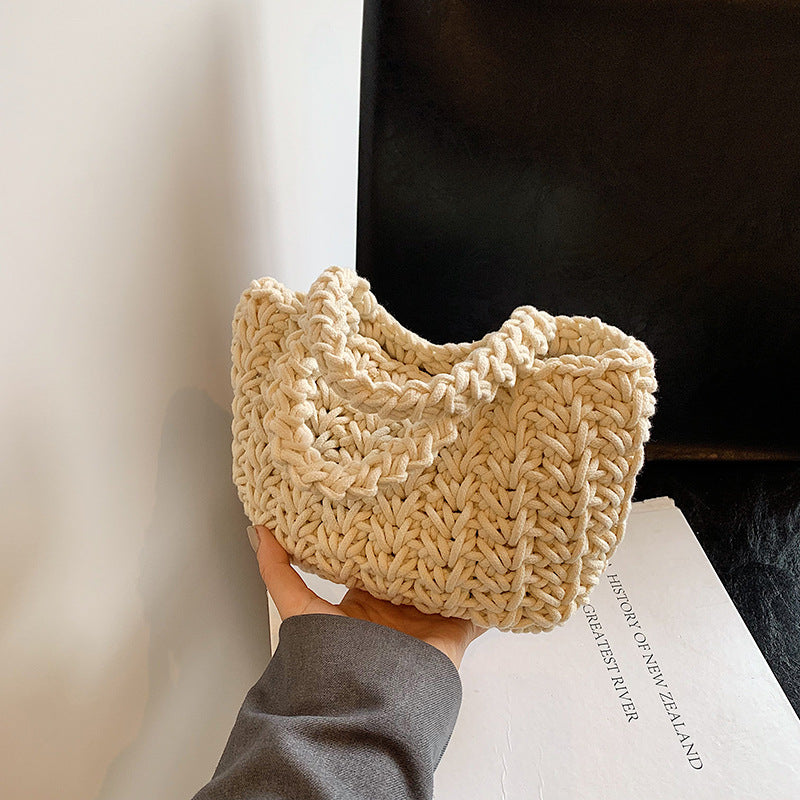 Fashionable Casual And Minimalist Handbag Trendy Korean-style Bucket Bag