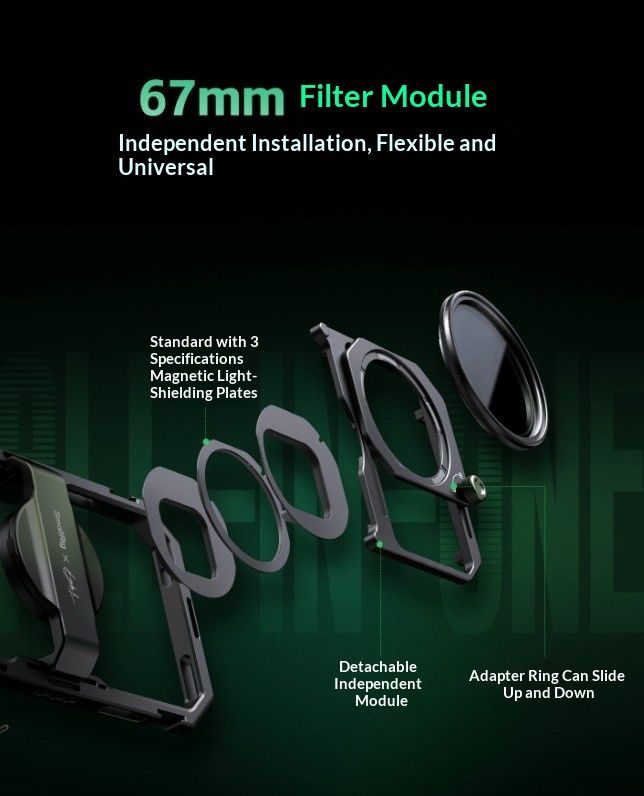 Universal Rabbit Cage Live Streaming Pro Expansion Kit For Mobile Phones