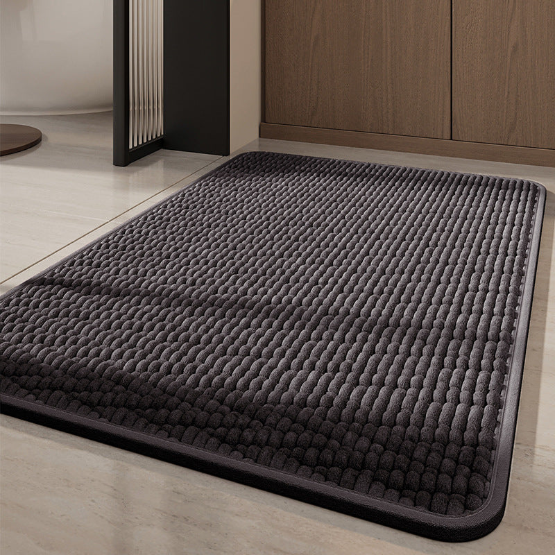 Quick-drying Bath Mat For The Bathroom Door