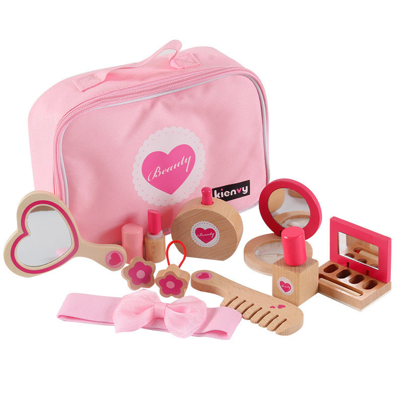 Wooden Children's Simulation Dressing And Makeup Toys
