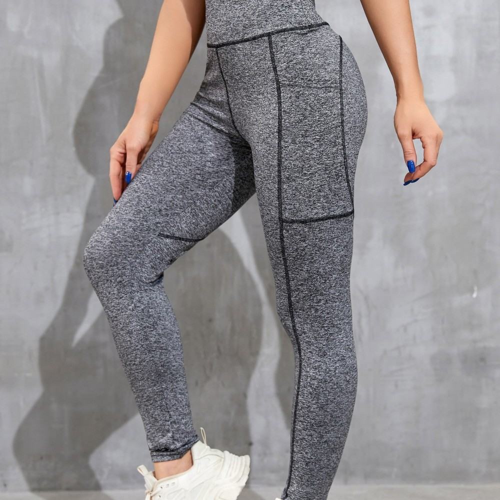 Yoga High-waisted Bare-skin-feel Athletic Leggings