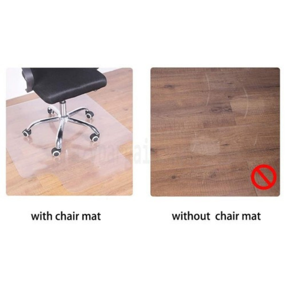 121x91 Chair Mat Carpet Floor Protectors PVC Home Office Room Computer Work Mats