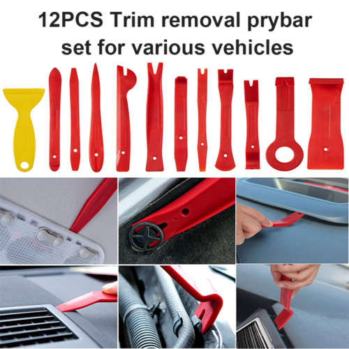 Car Trim Removal Tool Auto Hand Tools Pry Bar Dash Panel Kit Door Interior Clips