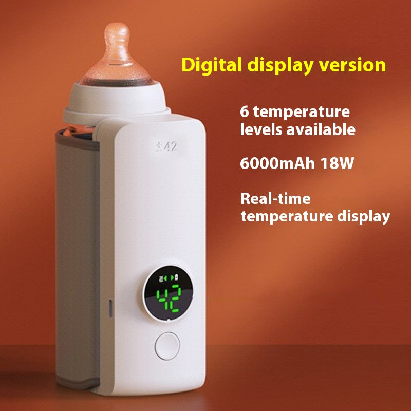 Charging Heating Bag Portable Constant Temperature Milk Warmer Insulation