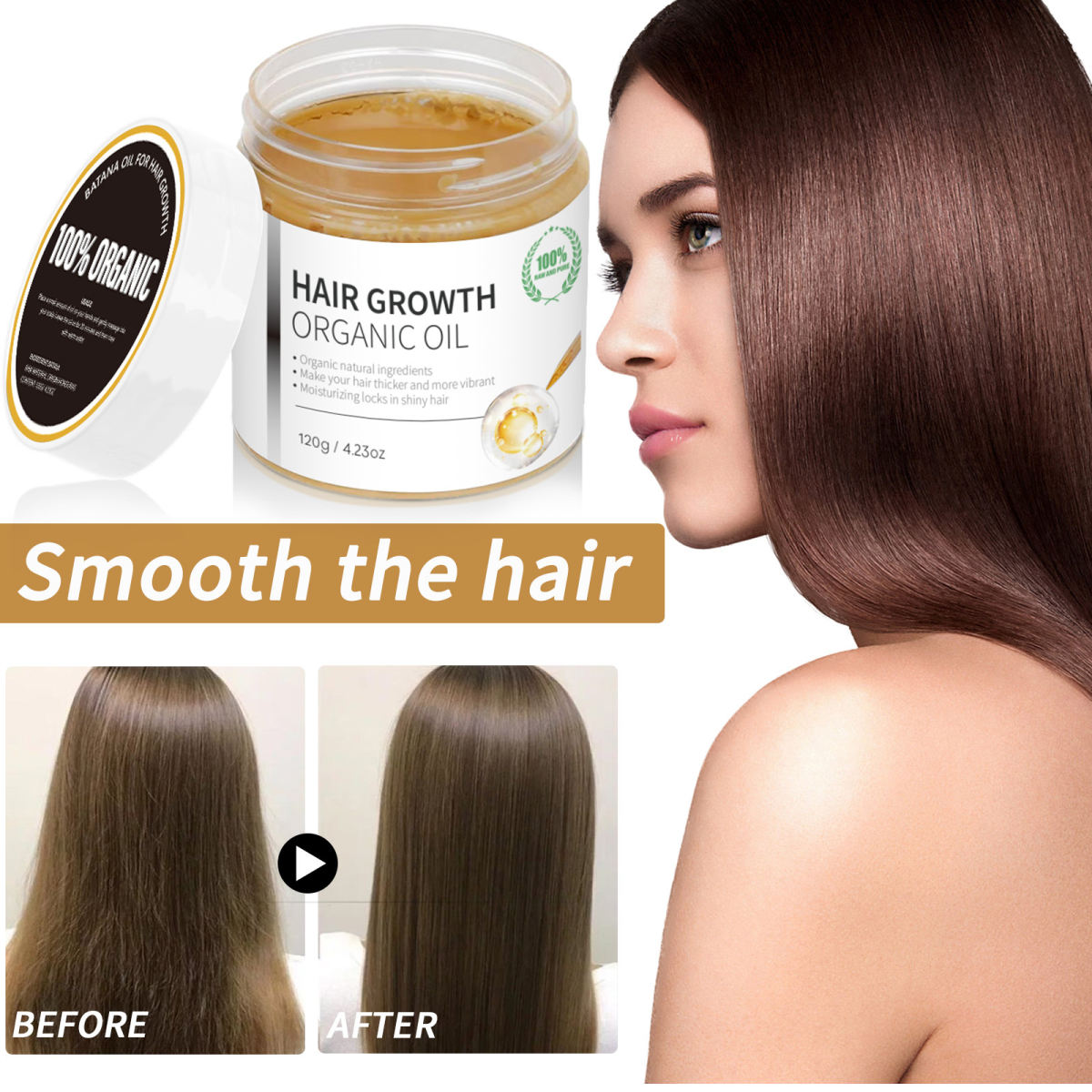 Hair Texture Improvement Frizz Control Damage Repair Hair Oil