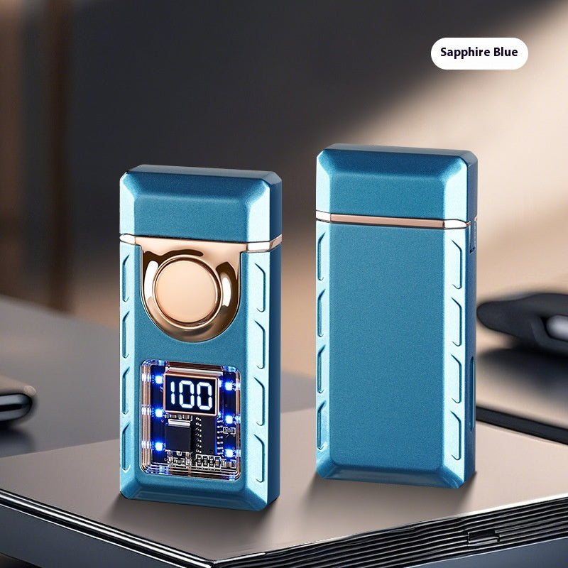 Mech Voice-controlled Intelligent Dual-fire Lighter Charging