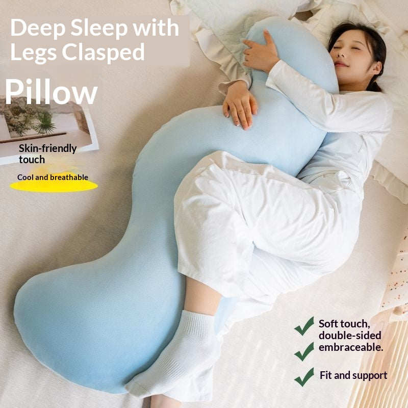 Removable And Washable Side-Sleeping Pregnancy Body Pillow