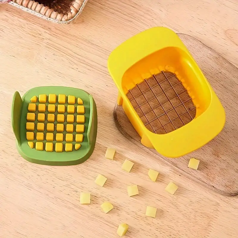 Multi Functional Manual Vegetable Chopper And Fruit Slicer - Suitable For Onions, Potatoes, French Fries, Etc. - Essential Kitchen Tools