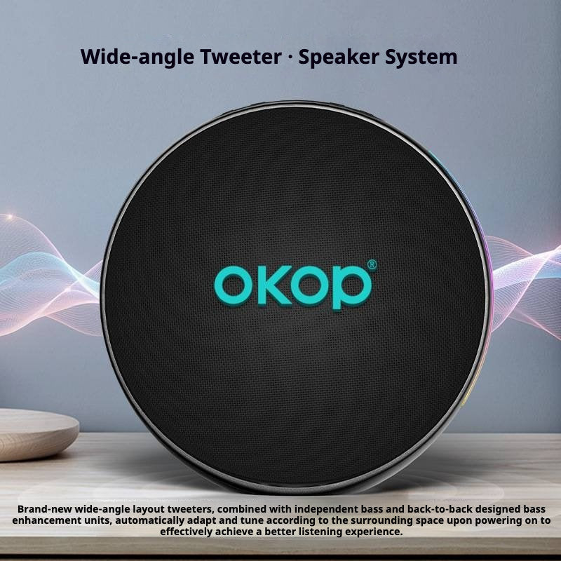 KP-821 Bluetooth Speaker A Best-Seller Outdoor Waterproof High Volume Long Battery Life RGB Ambient Lighting