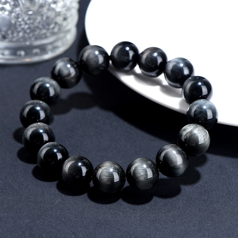 DIY Ornament Accessories Natural Eagle Eye Stone Bracelet
