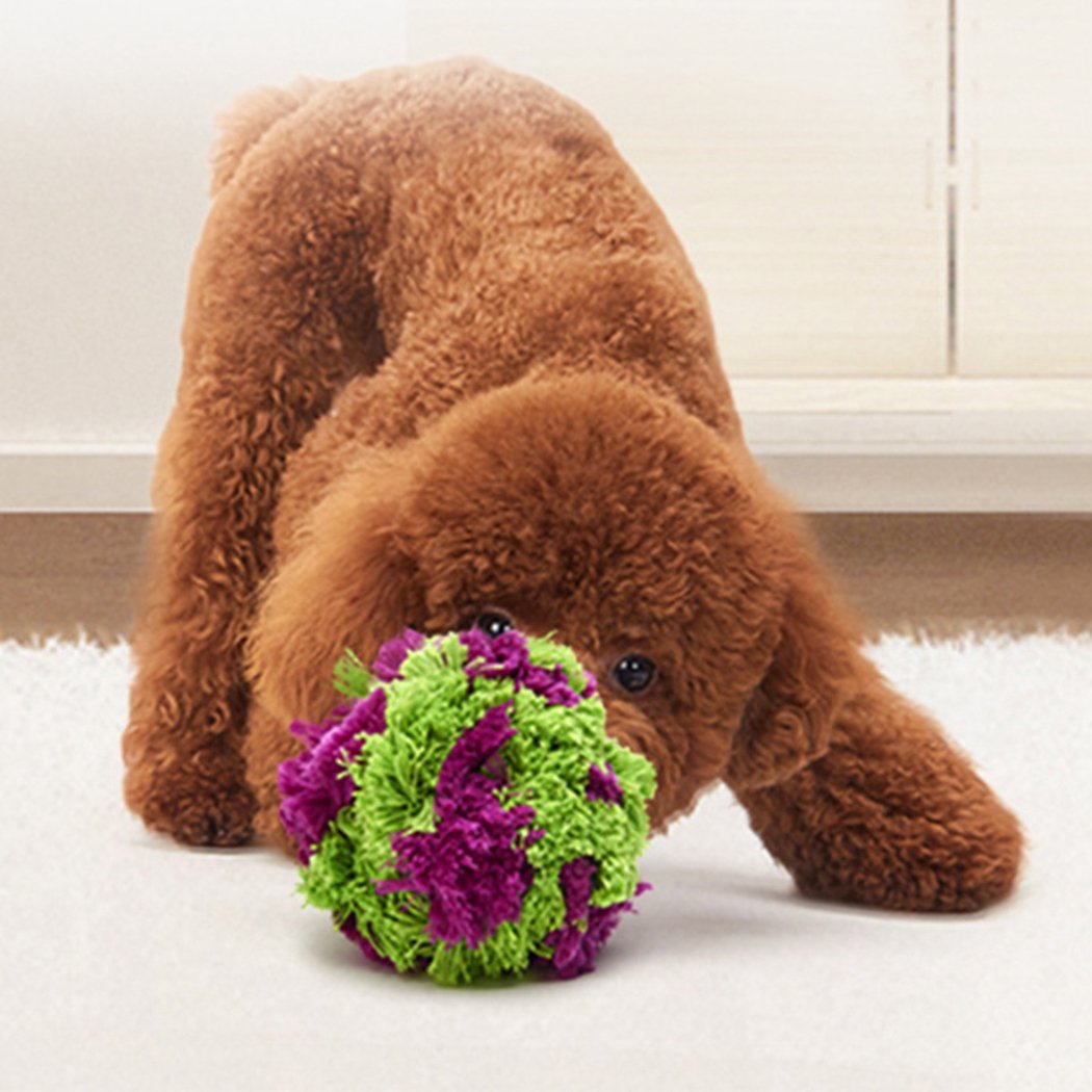 Pet Supplies Dog Knots Seaweed Balls Wear-resistant Tear Resistant Interactive Teeth Cleaning Teeth Grinding Dog Toys Plush