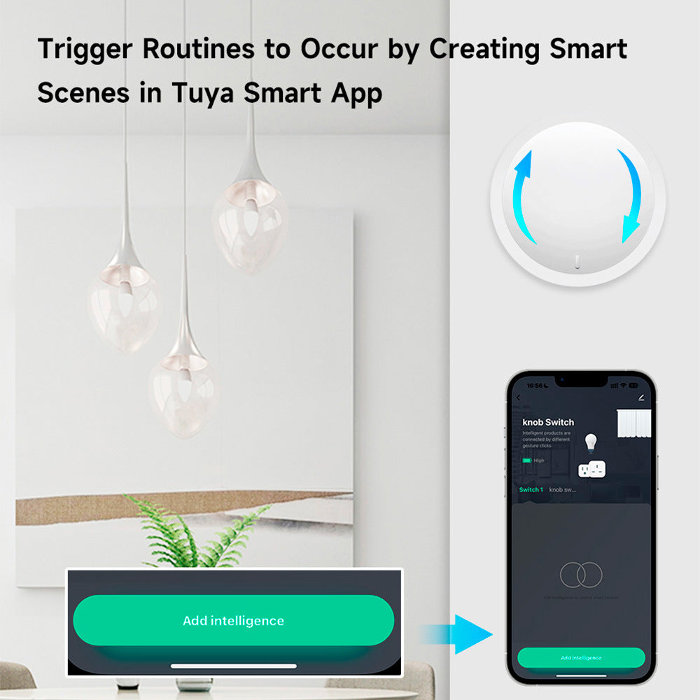 Smart Home Scene Timing Knob Dimming