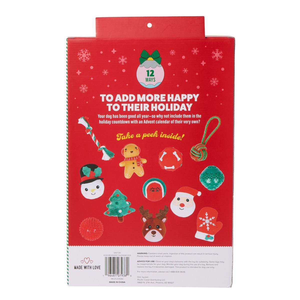 Dog Advent Calendar Christmas Blind Box Toys