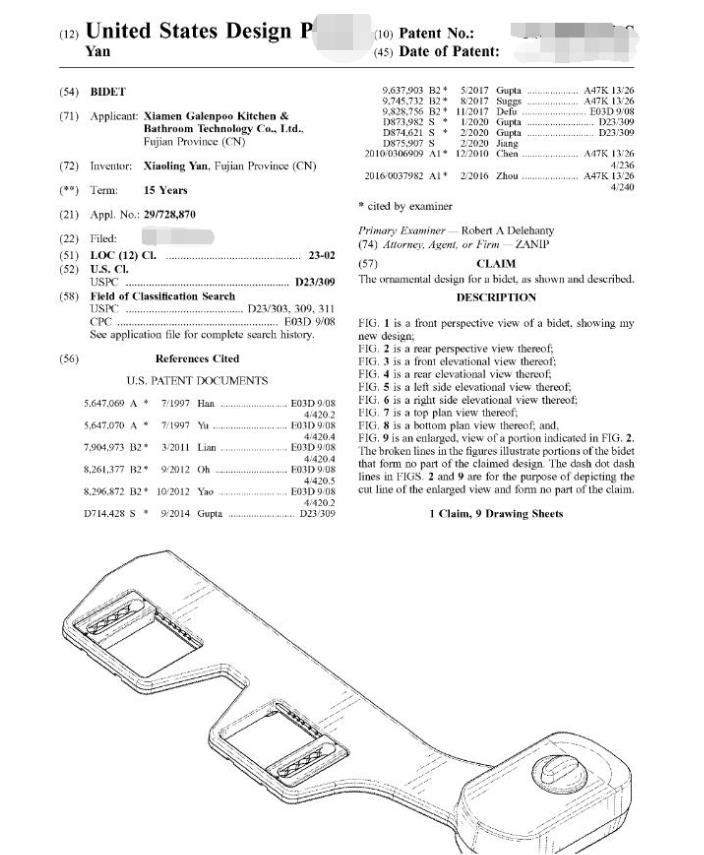 Smart Toilet Bidet Without Electric Heating And Cooling