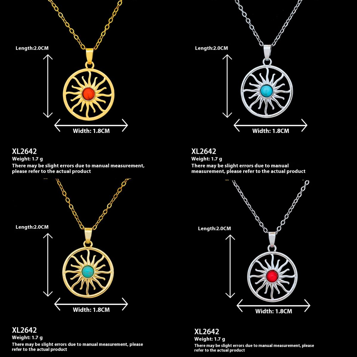 European And American Moon Necklace Niche Non-fading High-grade Accessories